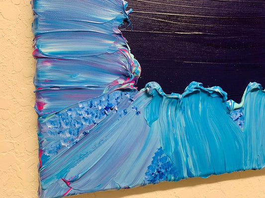 BLUE THOUGHTS - Art by Mirit